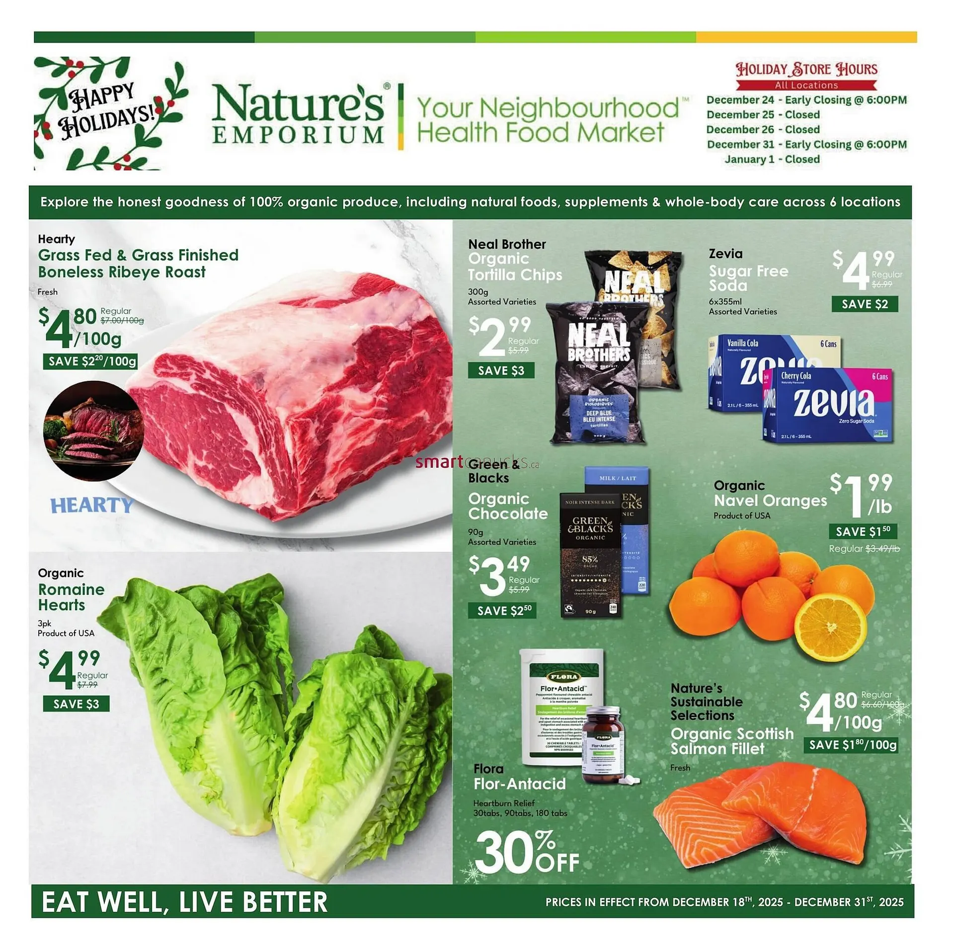 Natures Emporium flyer - 1