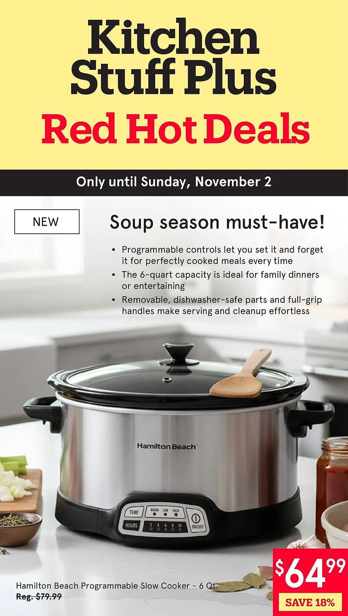 Kitchen Stuff Plus flyer - 1