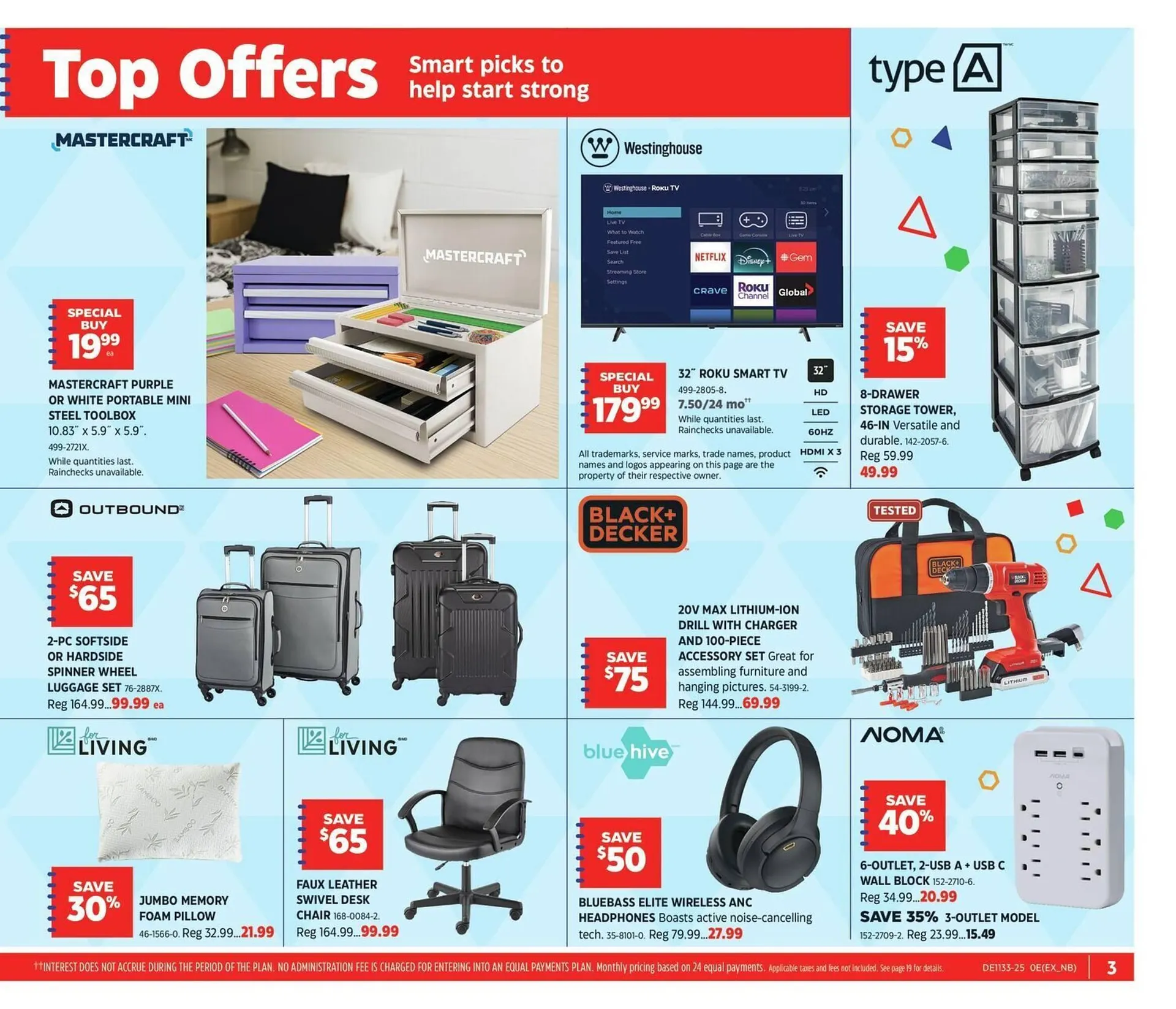 Canadian Tire flyer from August 8 to August 29 2025 - flyer page 3