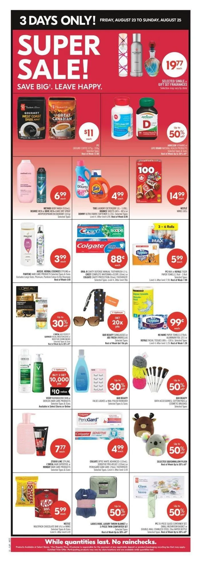 Exclusive deals and bargains from August 24 to August 29 2024 - flyer page 12