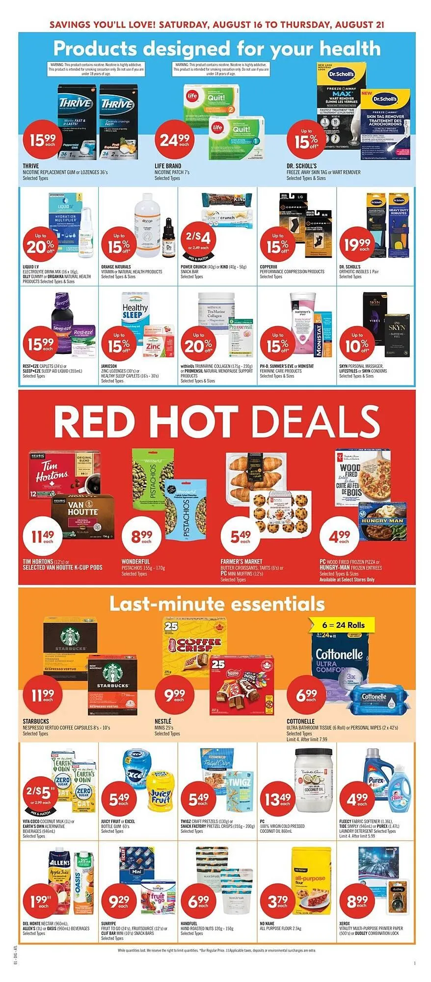 Shoppers Drug Mart flyer from August 14 to September 24 2025 - flyer page 17