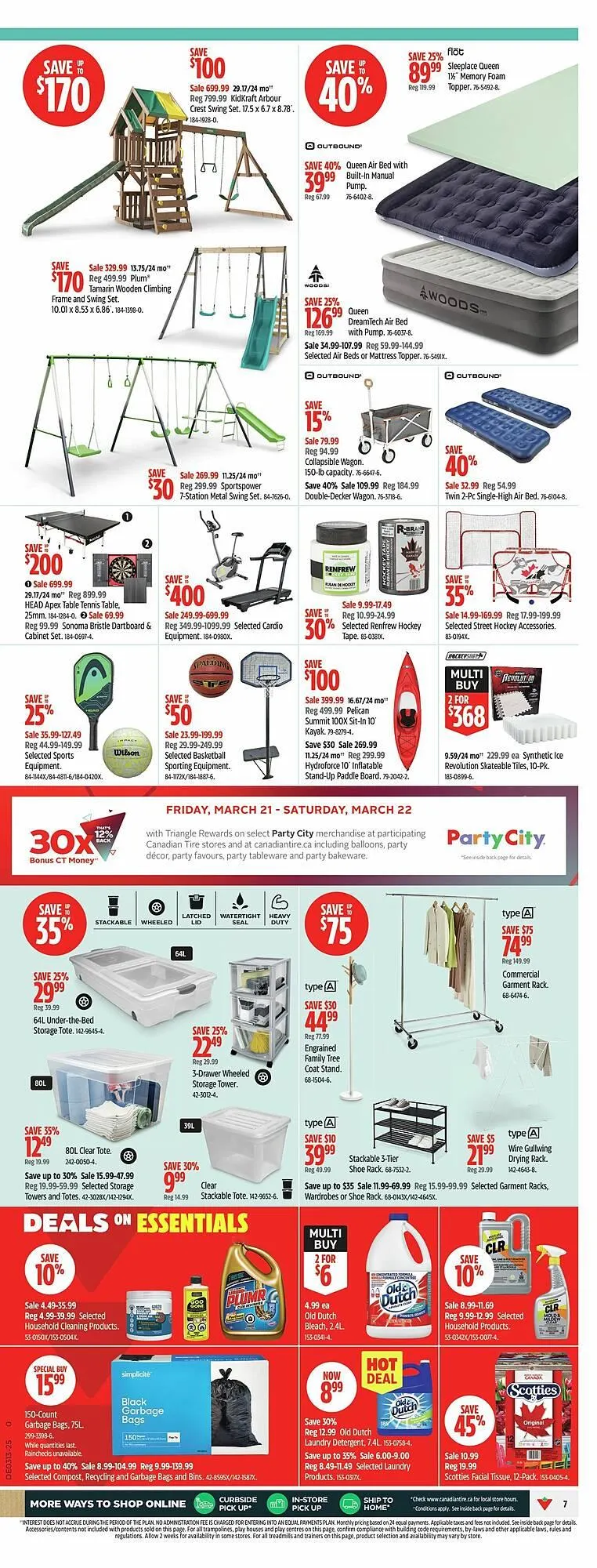 Canadian Tire flyer from March 20 to March 28 2025 - flyer page 13