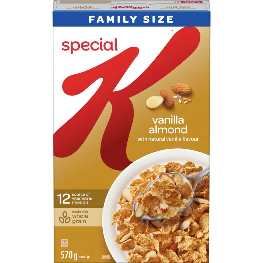 Special K Vanilla Almond Family Size Cereal