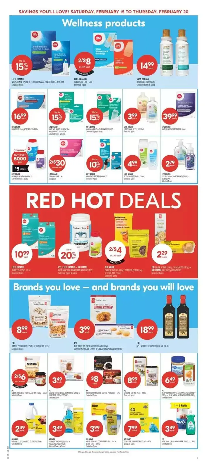 Exclusive deals and bargains from February 15 to February 20 2025 - flyer page 15