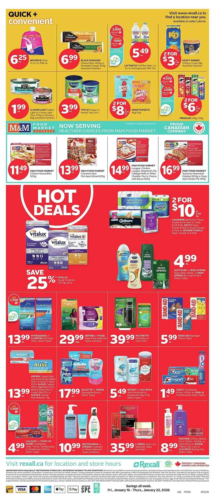 Rexall flyer from January 15 to January 26 2026 - flyer page 2