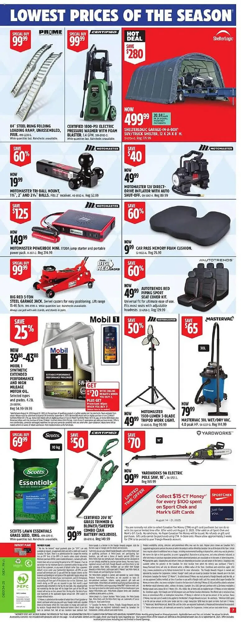 Canadian Tire flyer from August 14 to August 21 2025 - flyer page 13