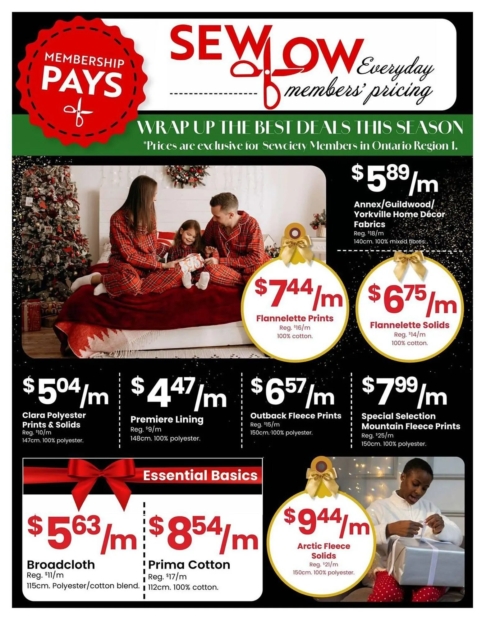 Fabricland flyer from November 1 to November 30 2025 - flyer page 6