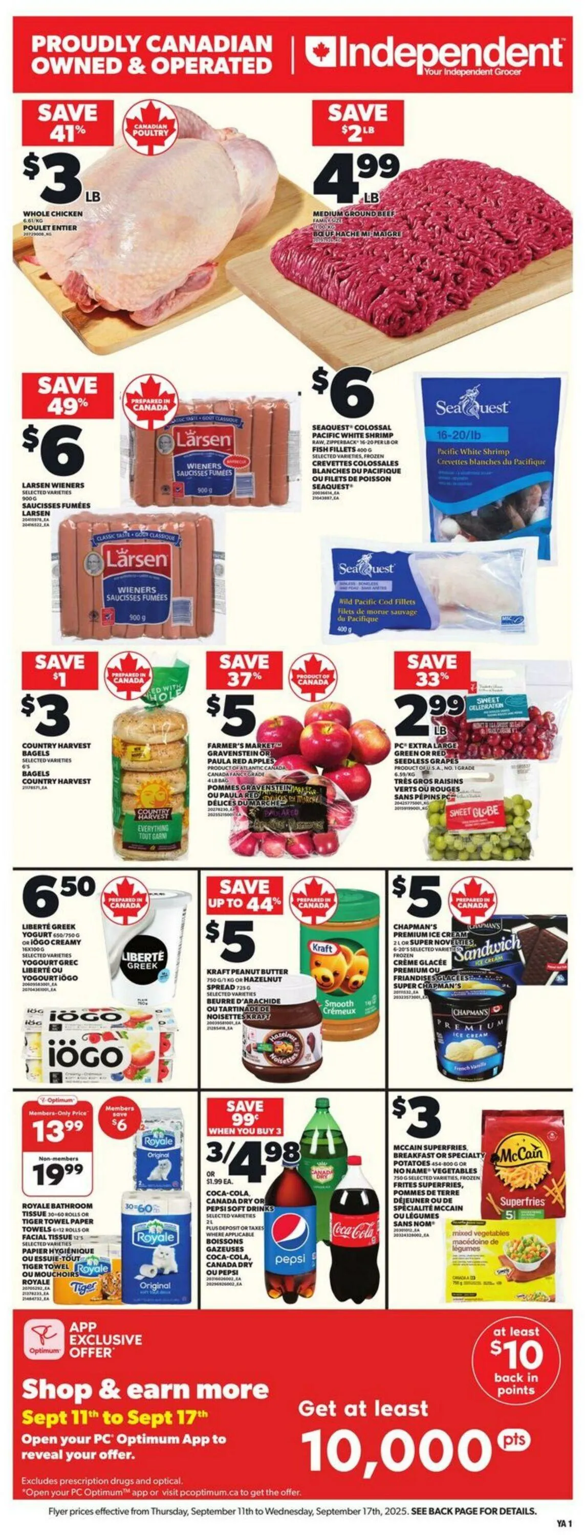 Independent Current flyer from September 11 to September 17 2025 - flyer page 1