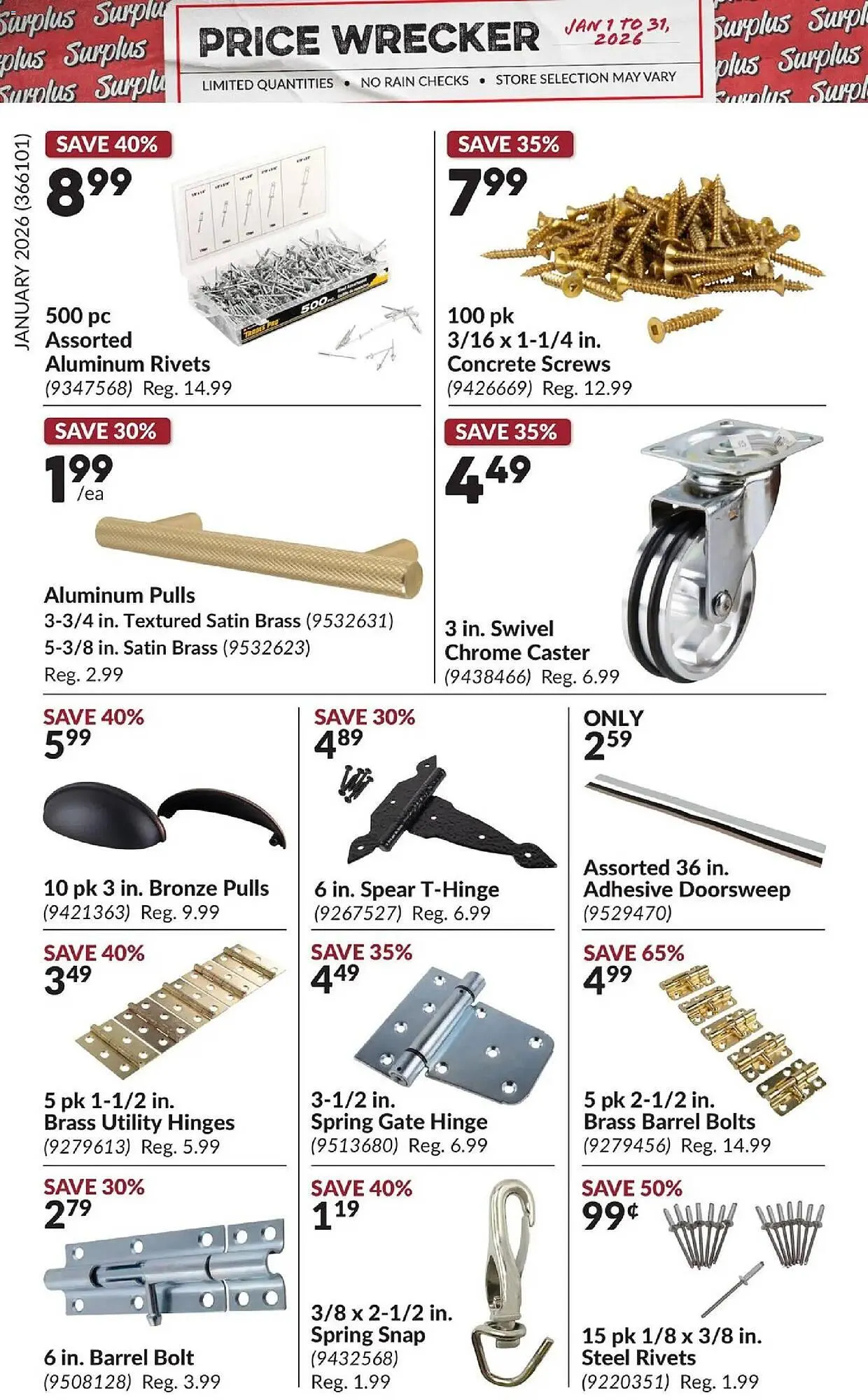 Princess Auto flyer from January 1 to February 1 2026 - flyer page 7