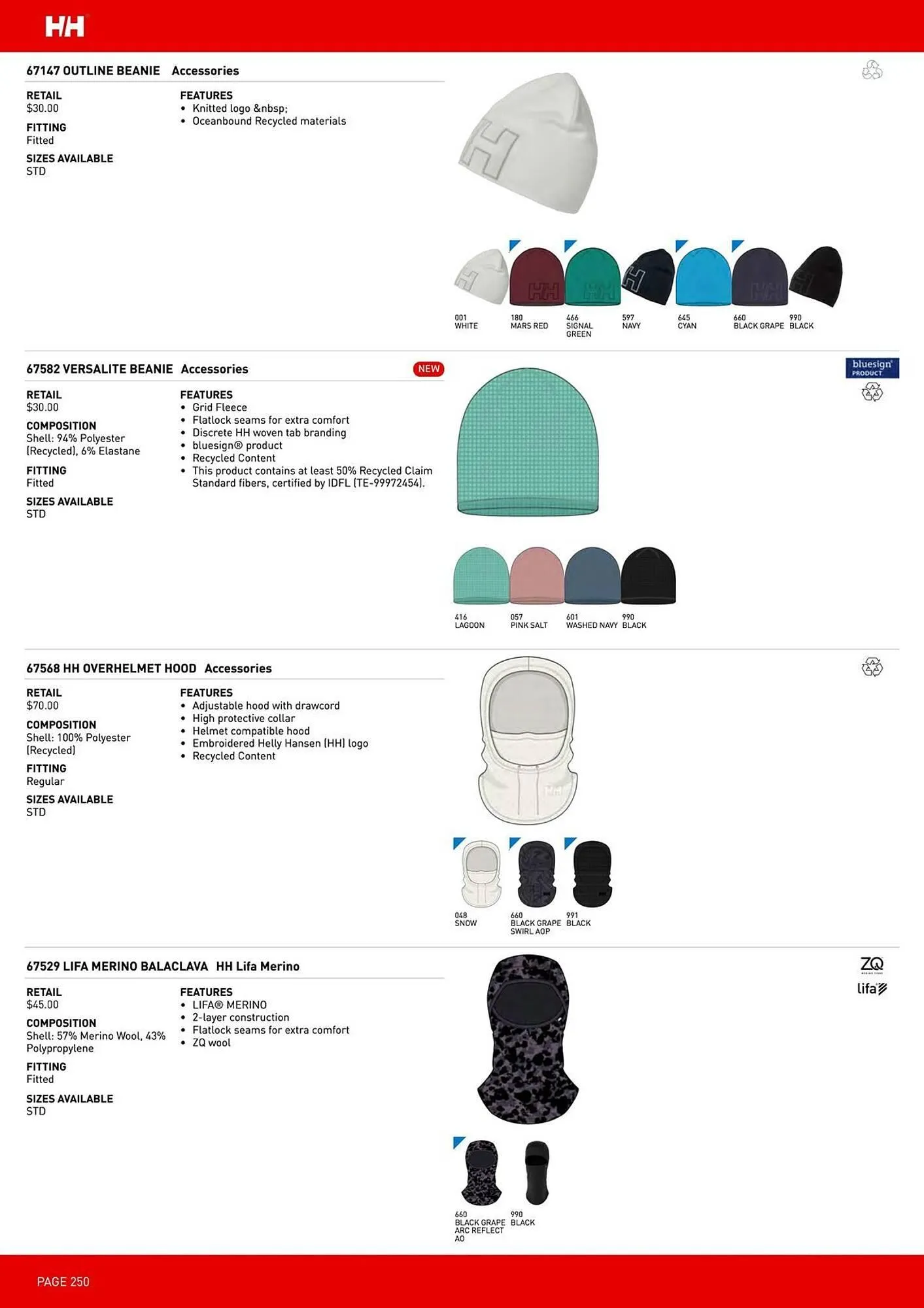 Helly Hansen flyer from September 11 to February 28 2026 - flyer page 250