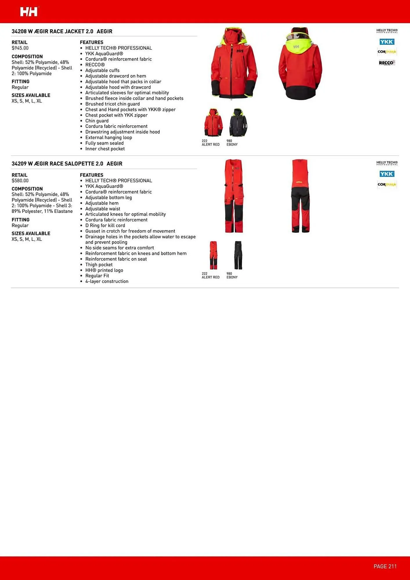 Helly Hansen flyer from September 11 to February 28 2026 - flyer page 211