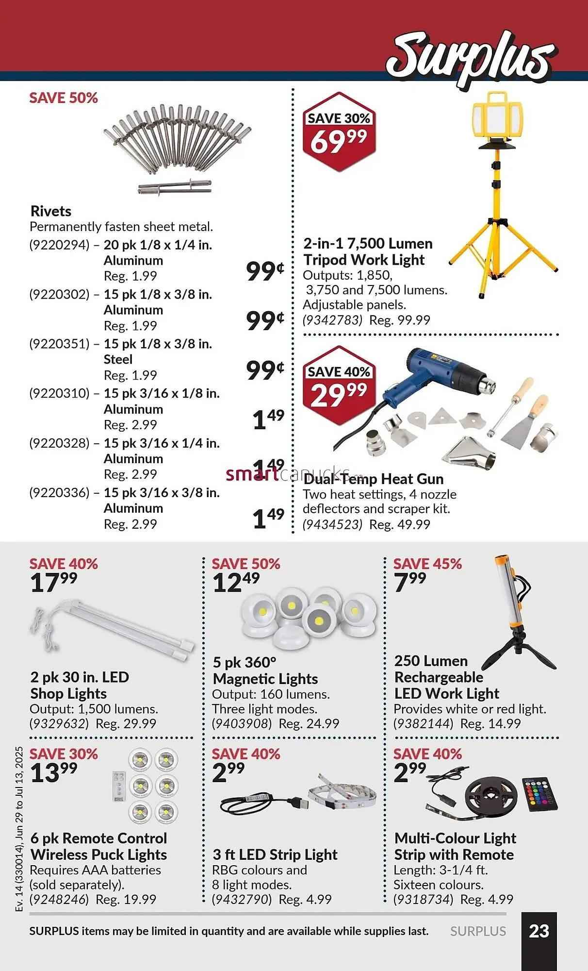 Princess Auto flyer from July 3 to July 9 2025 - flyer page 27