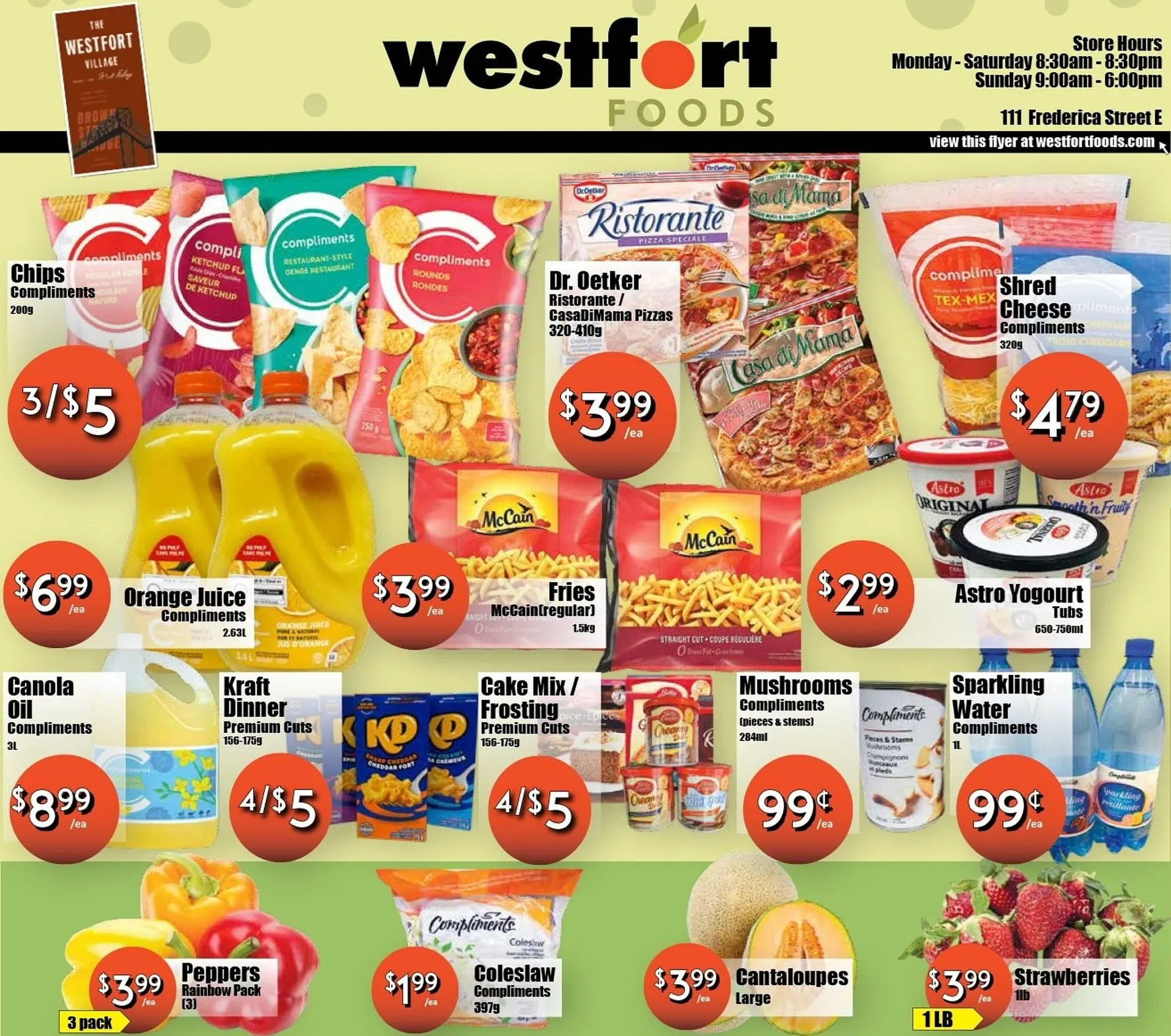 Westfort Foods flyer from October 16 to October 22 2025 - flyer page 1