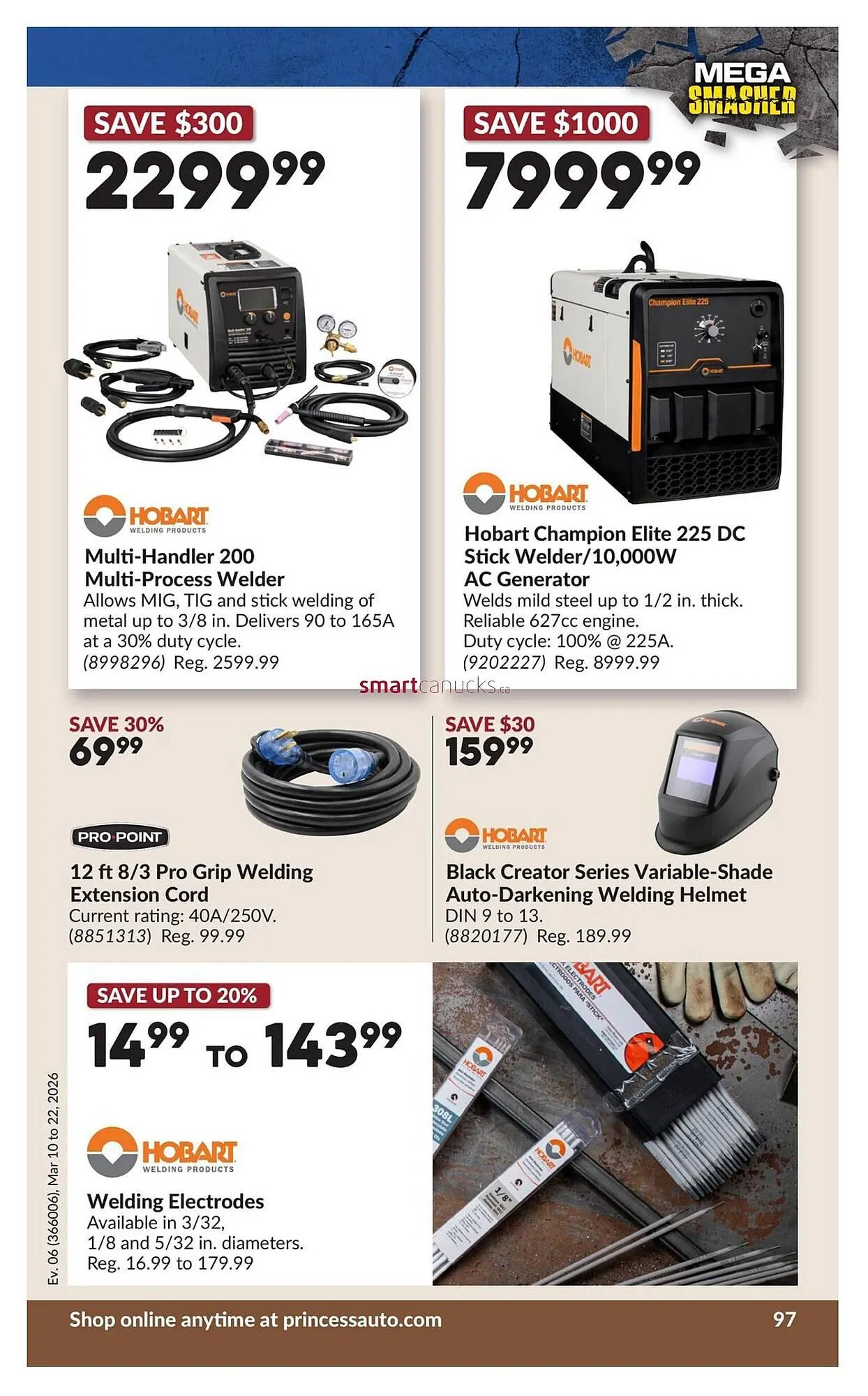 Princess Auto flyer from March 10 to March 22 2026 - flyer page 102