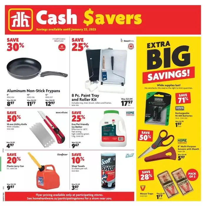 Exclusive bargains from January 9 to January 22 2025 - flyer page 1