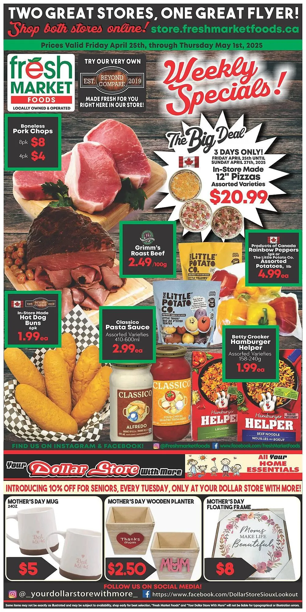 Fresh Market Foods flyer - 1
