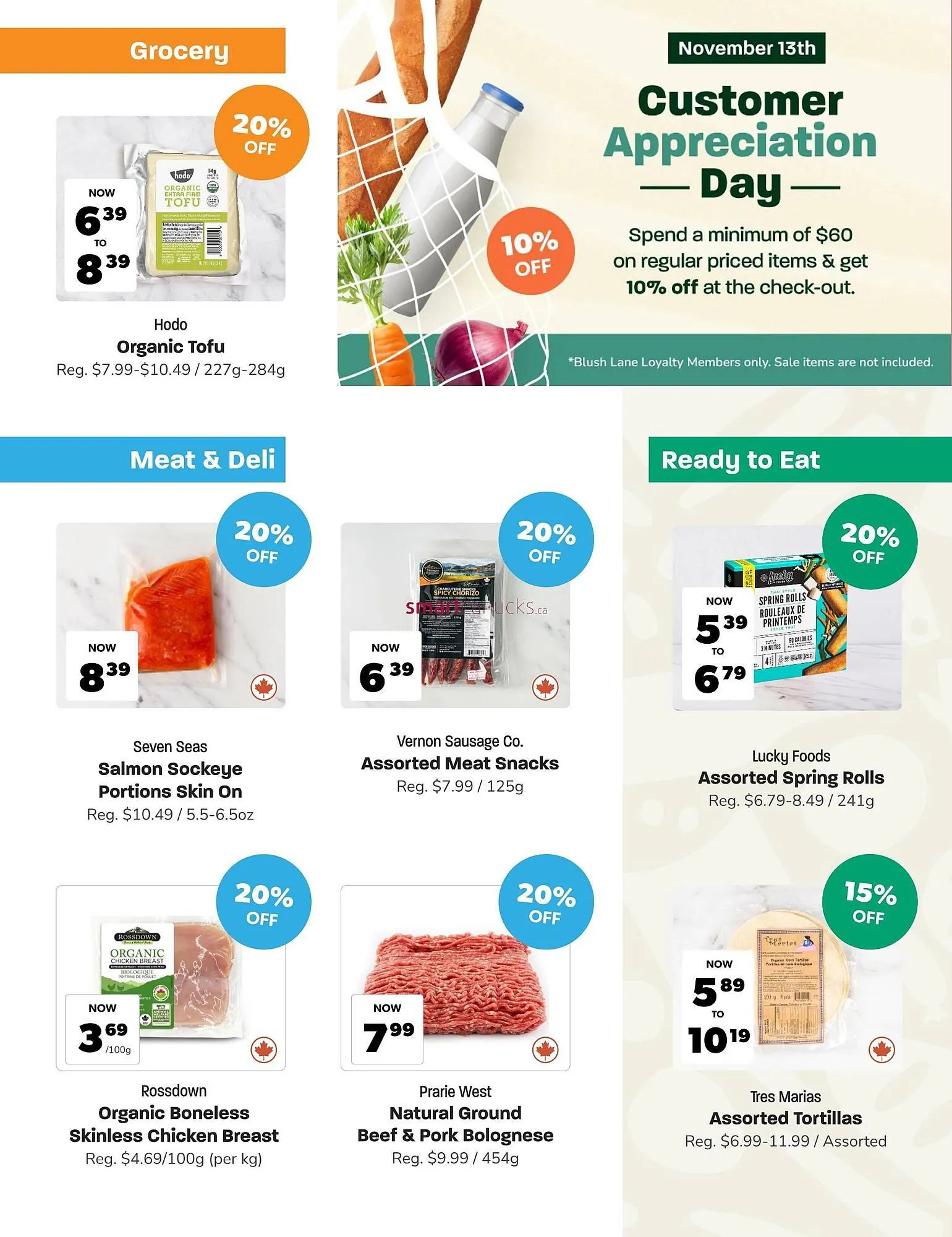 Blush Lane Organics flyer from November 9 to November 22 2025 - flyer page 4