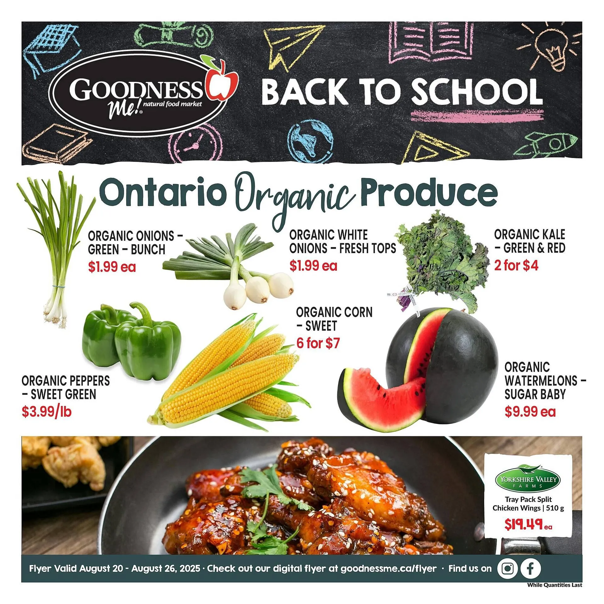 Goodness Me flyer - 1