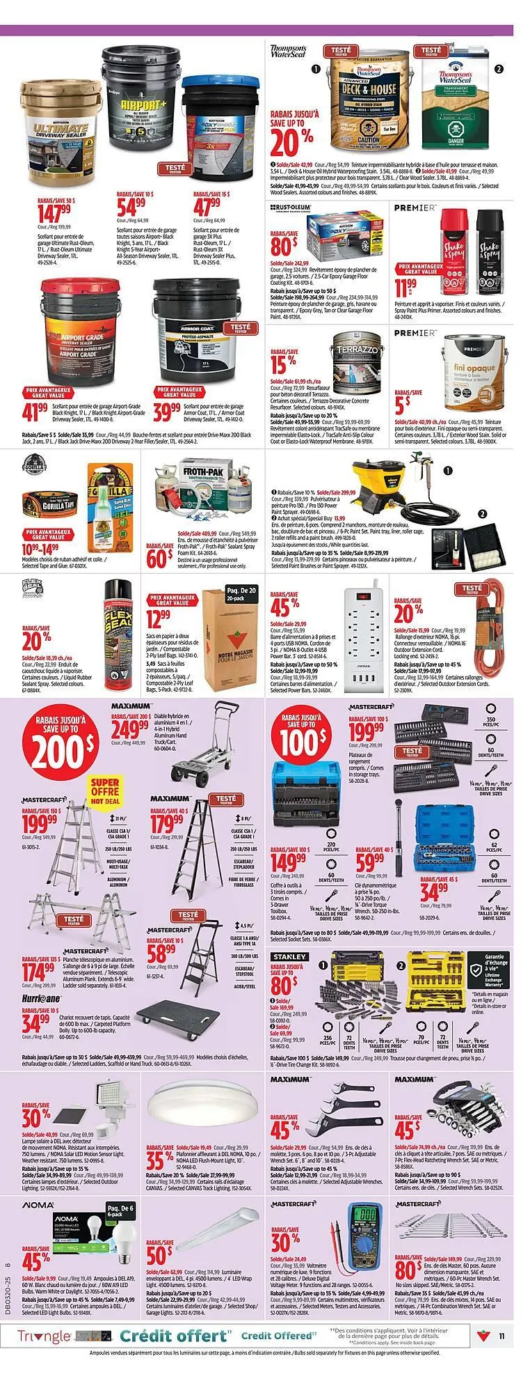 Canadian Tire flyer from May 8 to May 14 2025 - flyer page 11