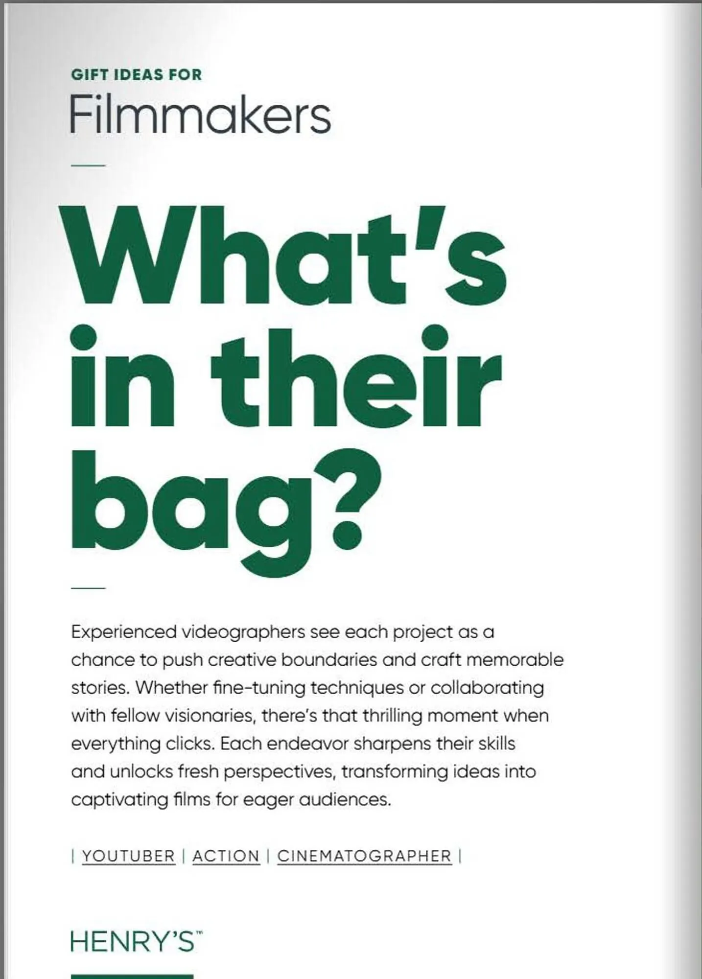 Henry's flyer from October 28 to December 31 2025 - flyer page 20