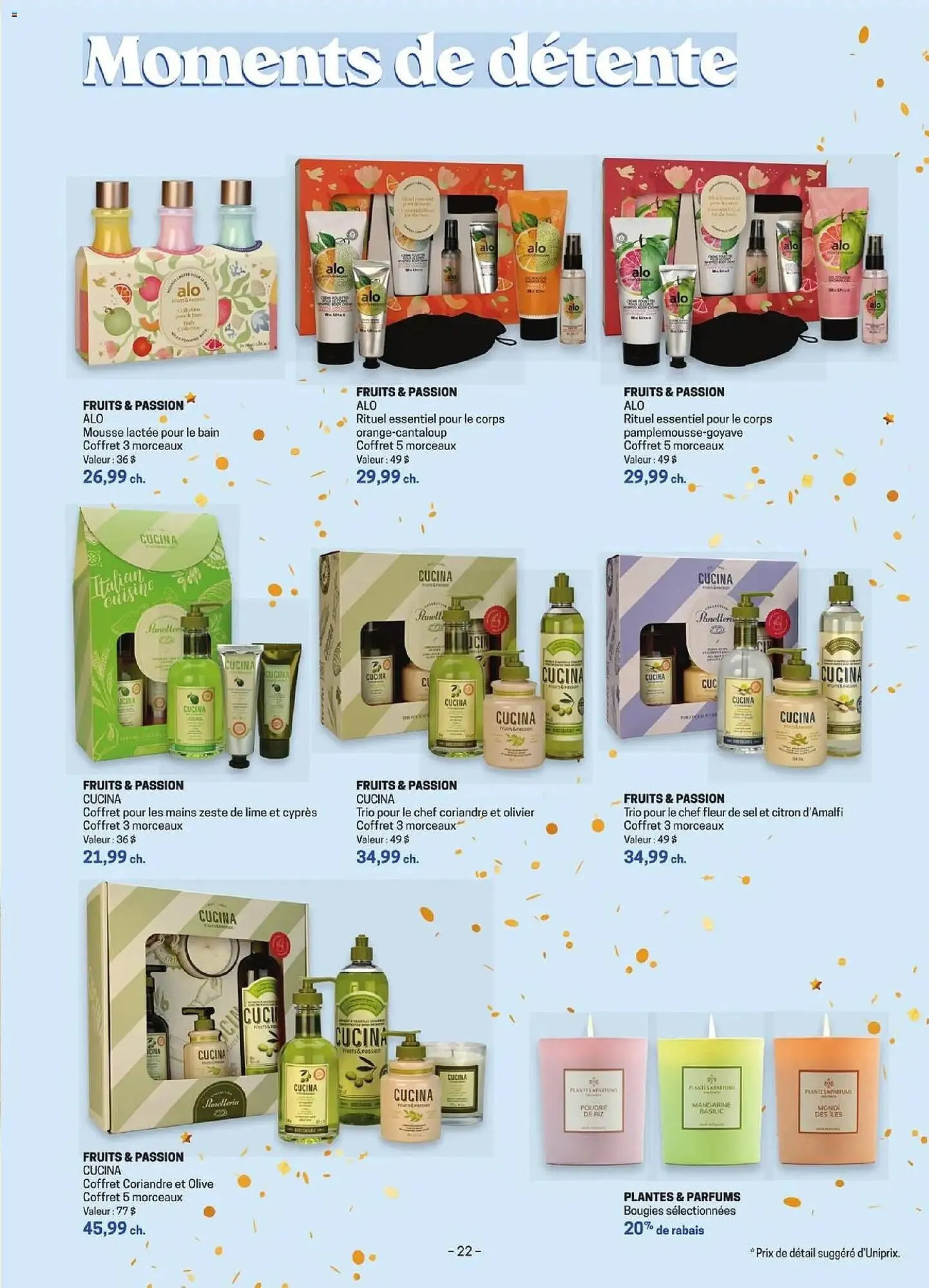 Uniprix flyer from November 13 to December 3 2025 - flyer page 22