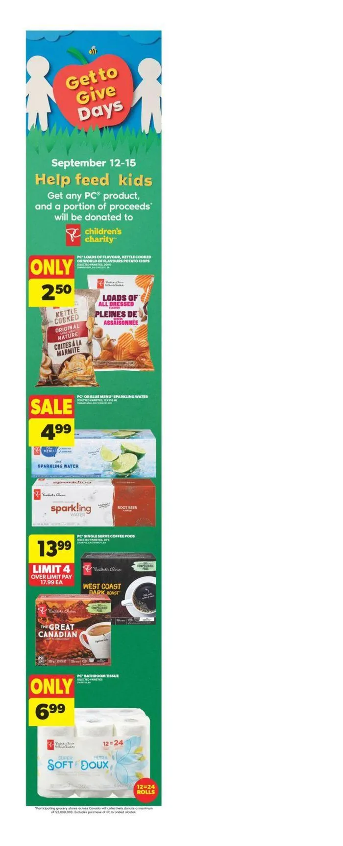 Top offers for all bargain hunters from September 12 to September 18 2024 - flyer page 1