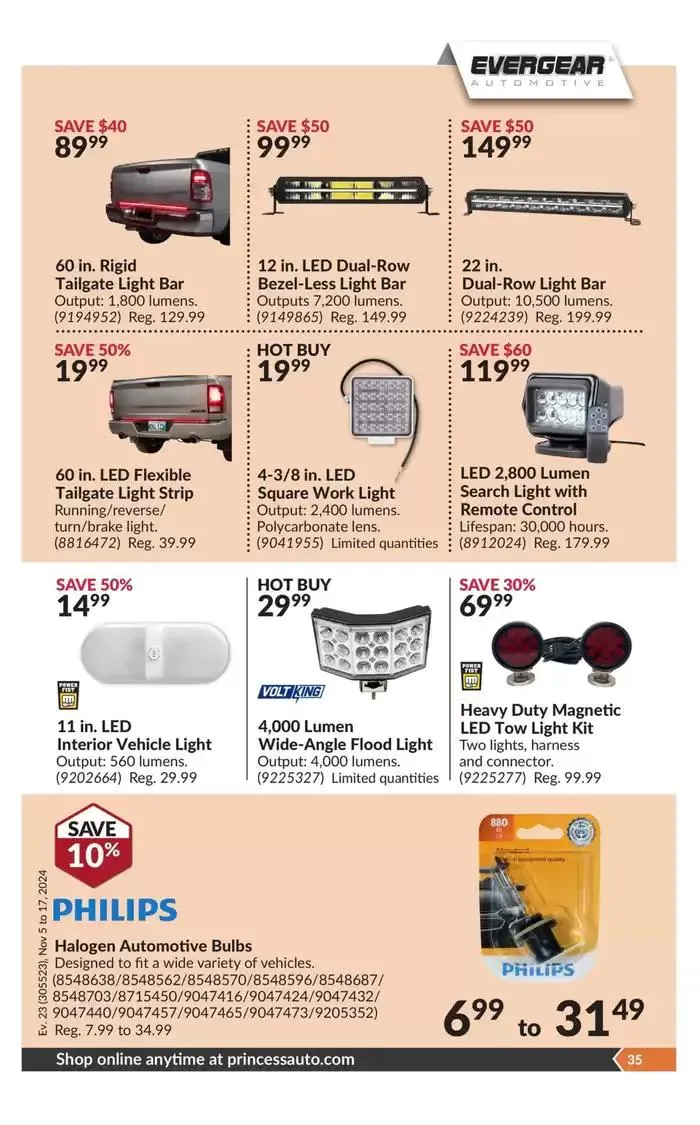 National Sale from November 5 to November 17 2024 - flyer page 39