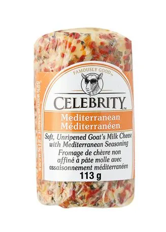 Celebrity Fresh Goat Cheese - Mediterranean - 113 g