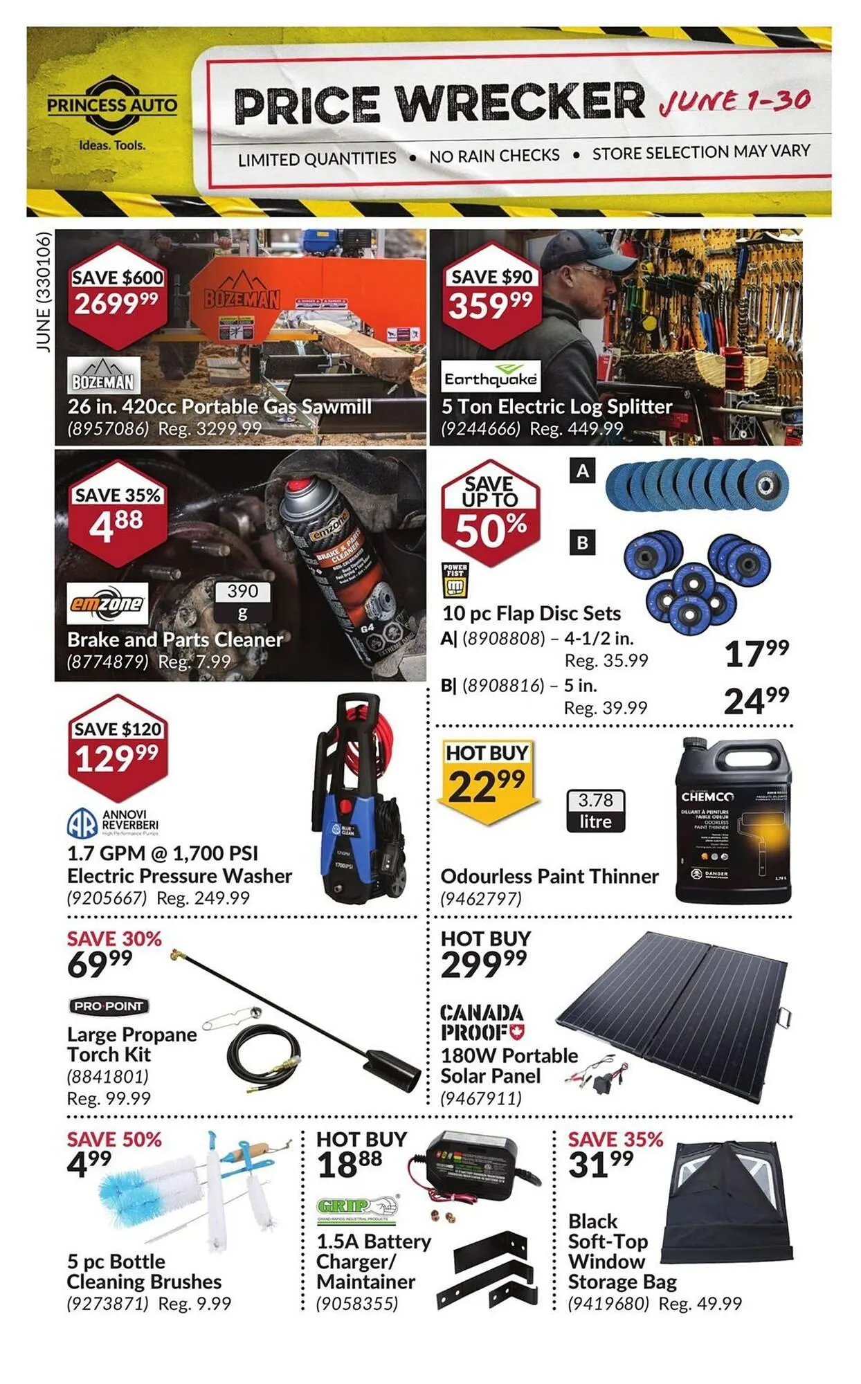 Princess Auto flyer - 1