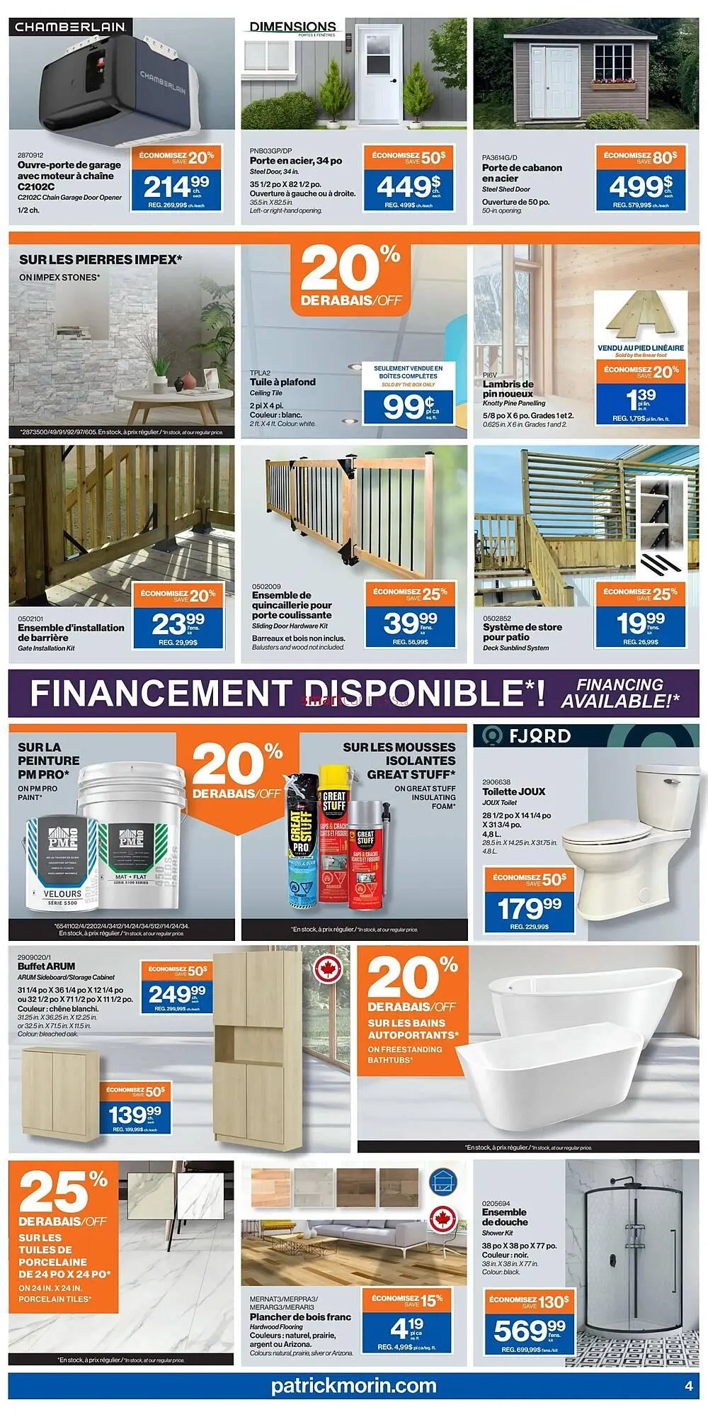 Patrick Morin flyer from August 6 to August 12 2025 - flyer page 4