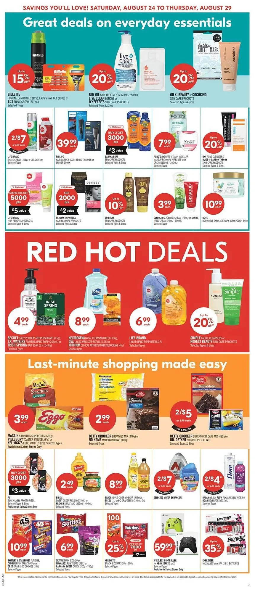 Shoppers Drug Mart flyer from August 22 to September 12 2024 - flyer page 23