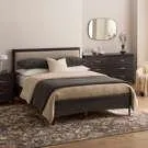 Mobilier de chambre à coucher série 4700 cendre - Grand lit