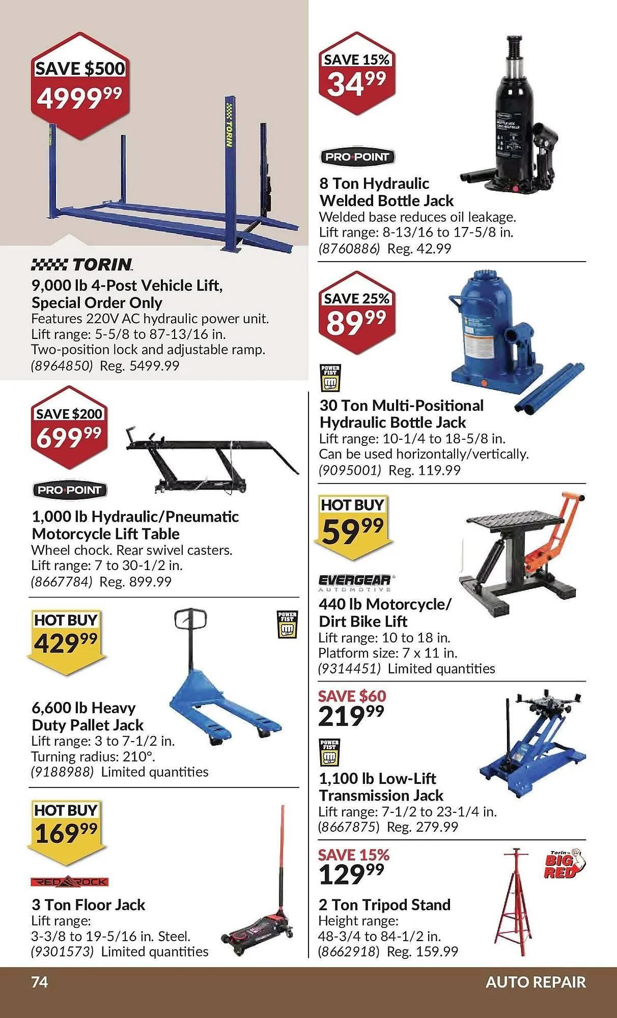 Princess Auto flyer from June 16 to June 23 2025 - flyer page 77