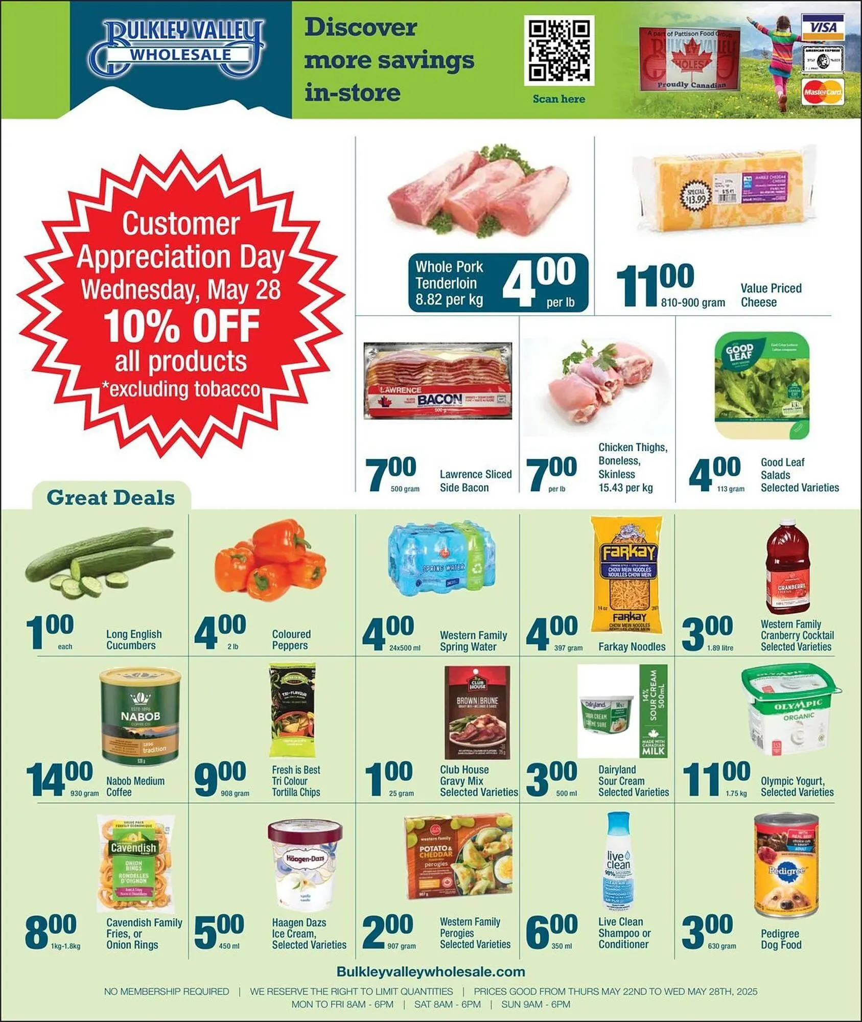 Bulkley Valley Wholesale flyer - 1