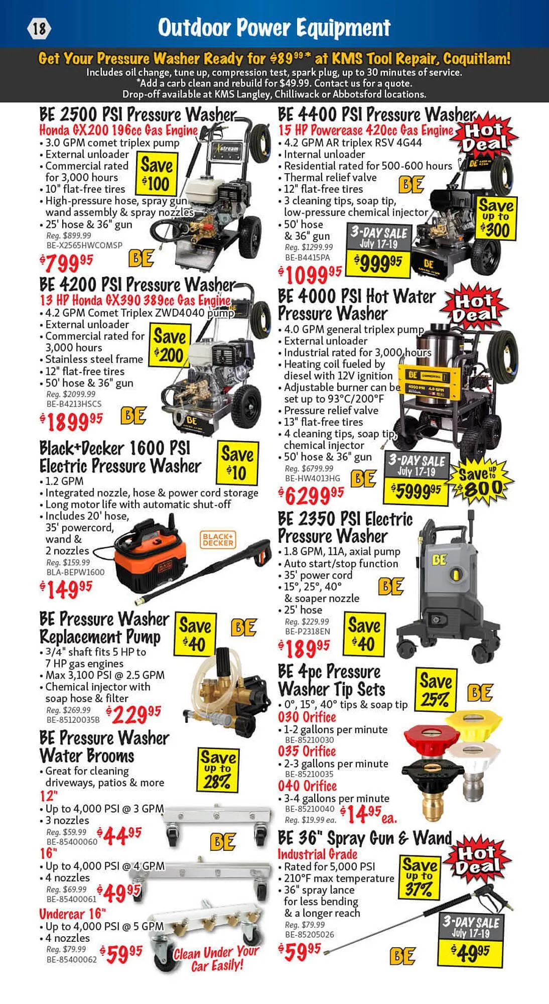 KMS Tools flyer from July 3 to July 9 2025 - flyer page 18