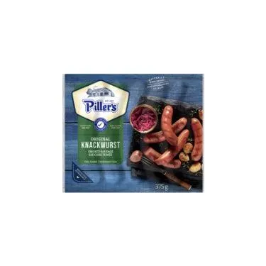 PILLER'S Original Knackwurst Smoked Sausage 375g