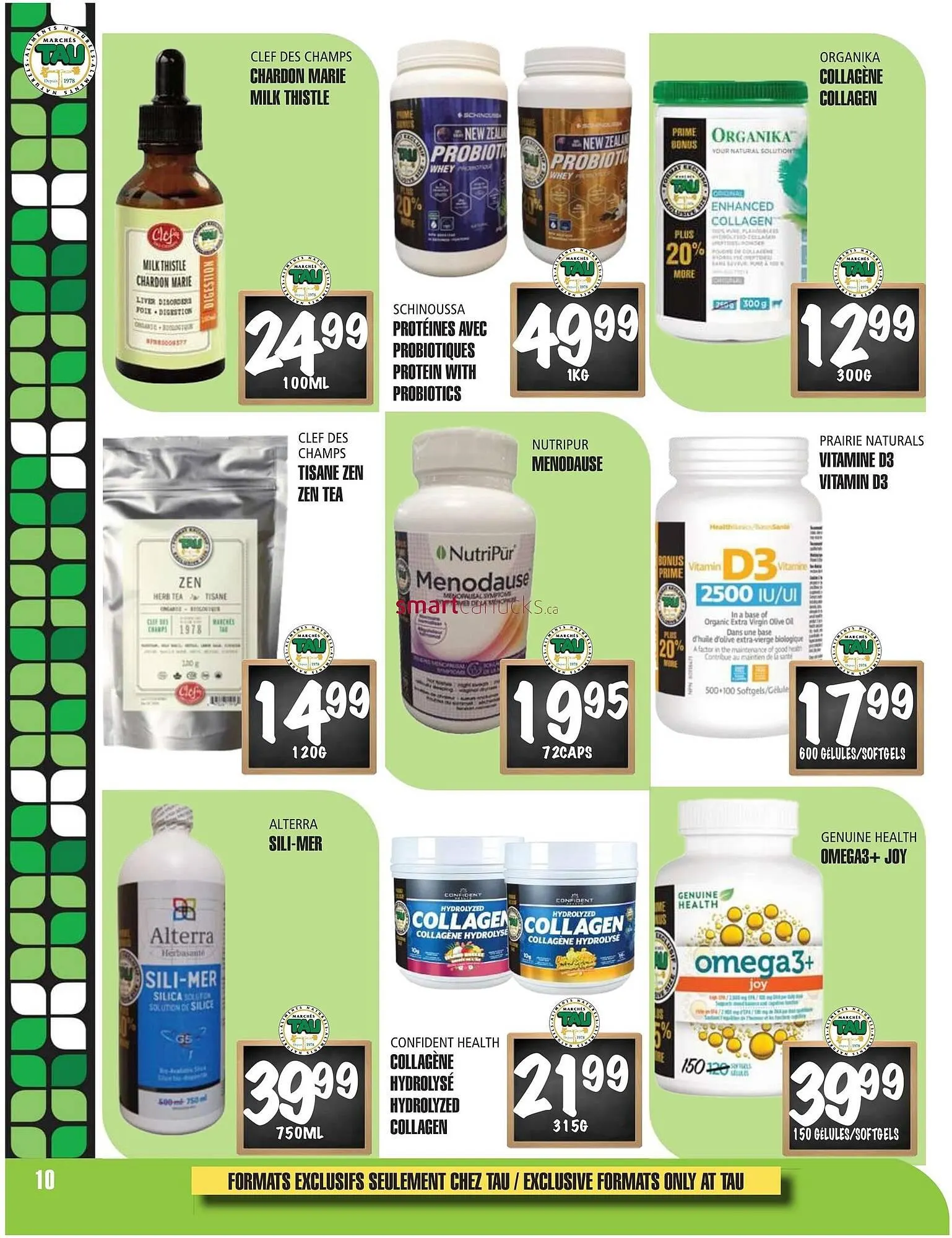 Marches Tau flyer from September 30 to October 13 2024 - flyer page 10