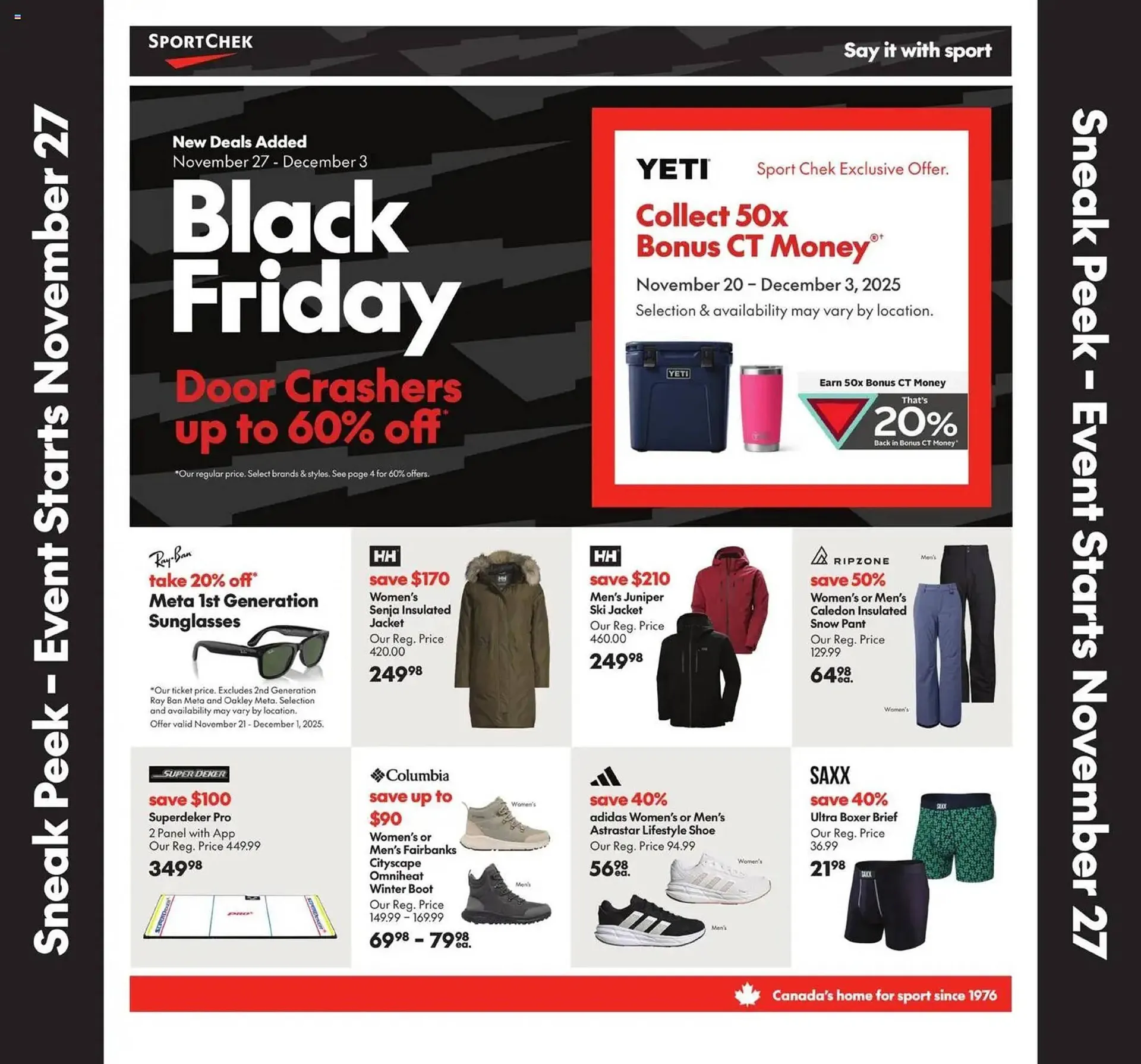 Sport Chek flyer - 1