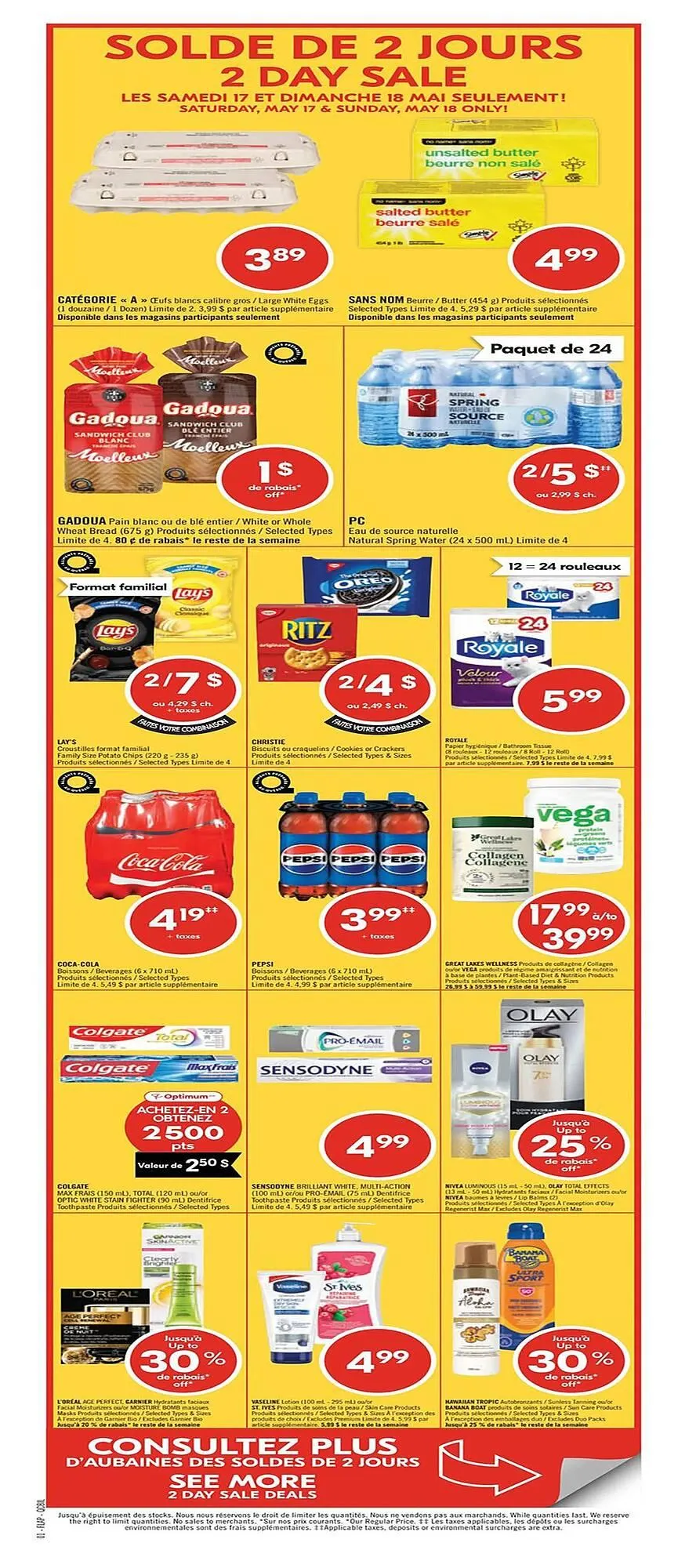 Pharmaprix flyer from May 19 to May 21 2025 - flyer page 20