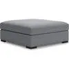 Bealton Oversized Accent Ottoman - Salt and Pepper