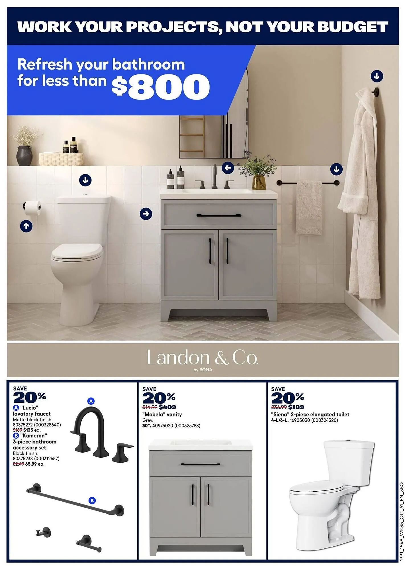RONA flyer from October 2 to October 9 2025 - flyer page 6