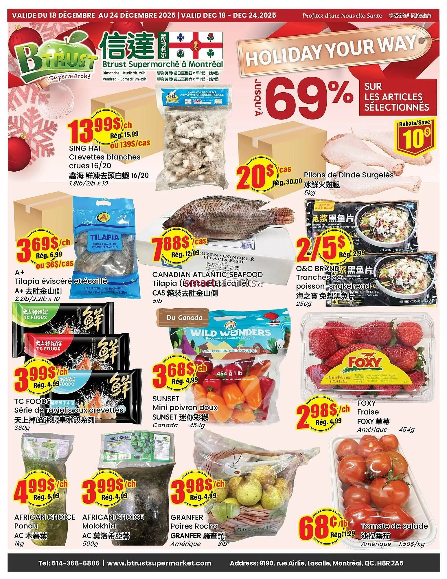 Btrust Supermarket flyer - 1