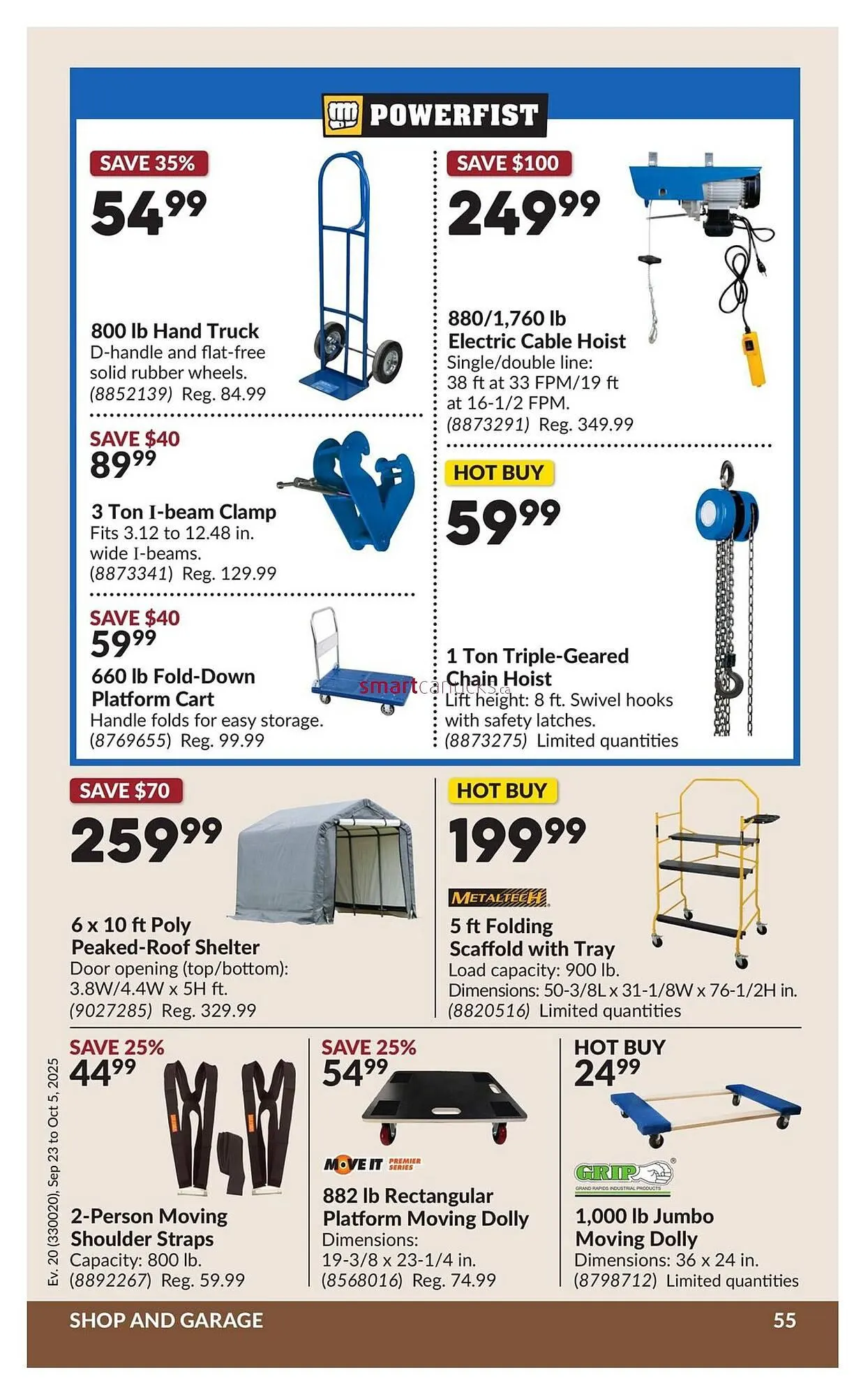 Princess Auto flyer from September 18 to September 24 2025 - flyer page 61