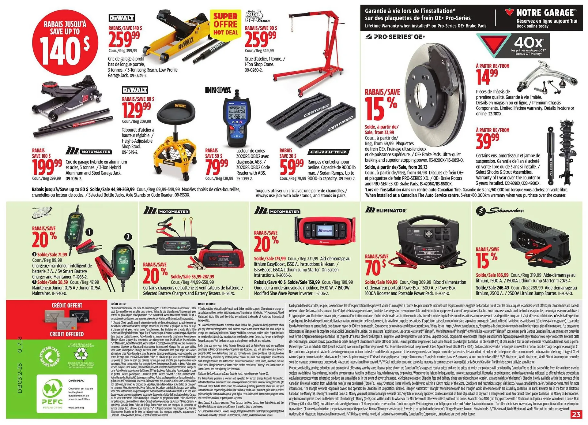 Canadian Tire flyer from March 13 to March 19 2025 - flyer page 32
