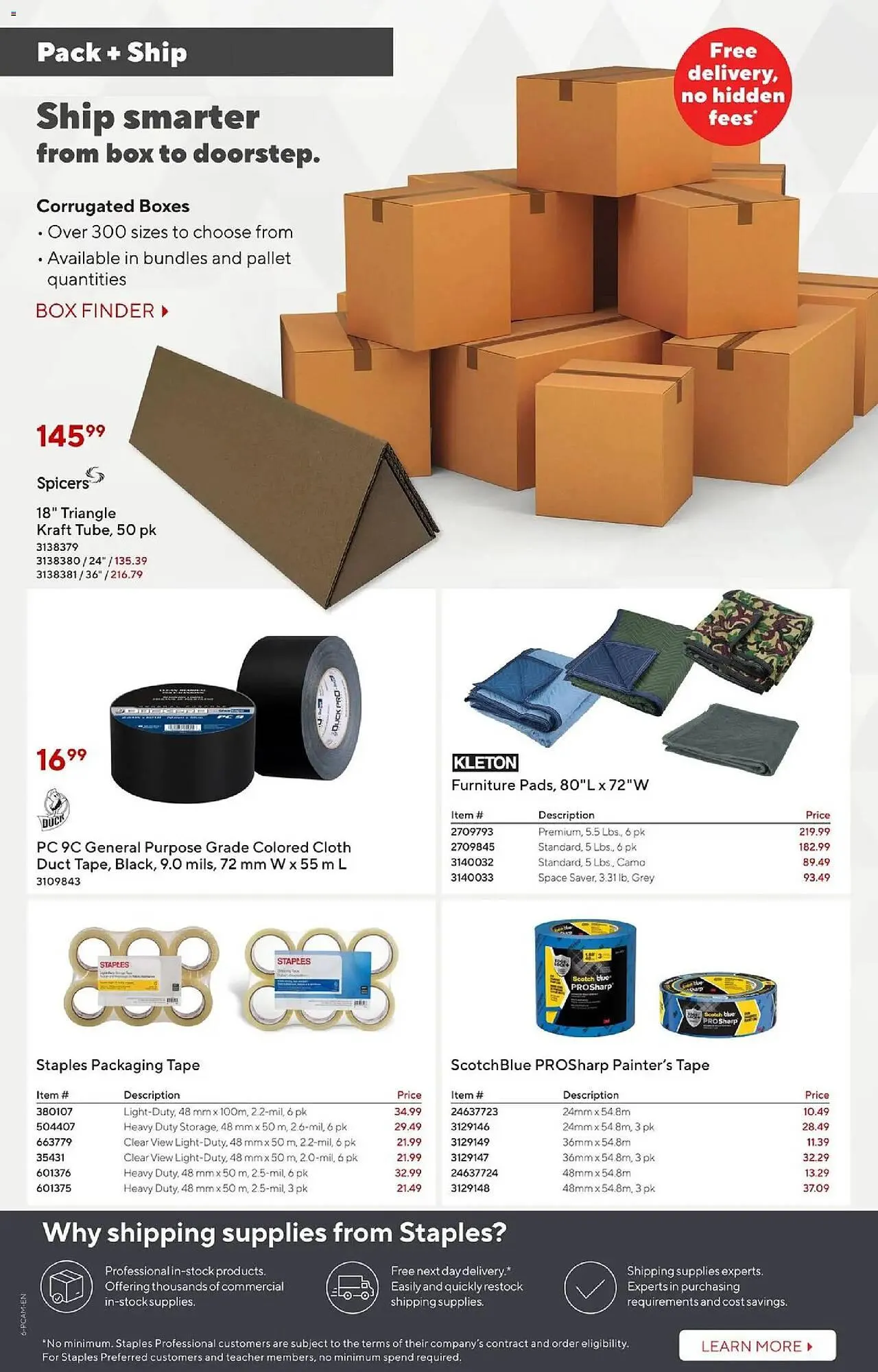 Staples flyer from March 6 to March 20 2026 - flyer page 6