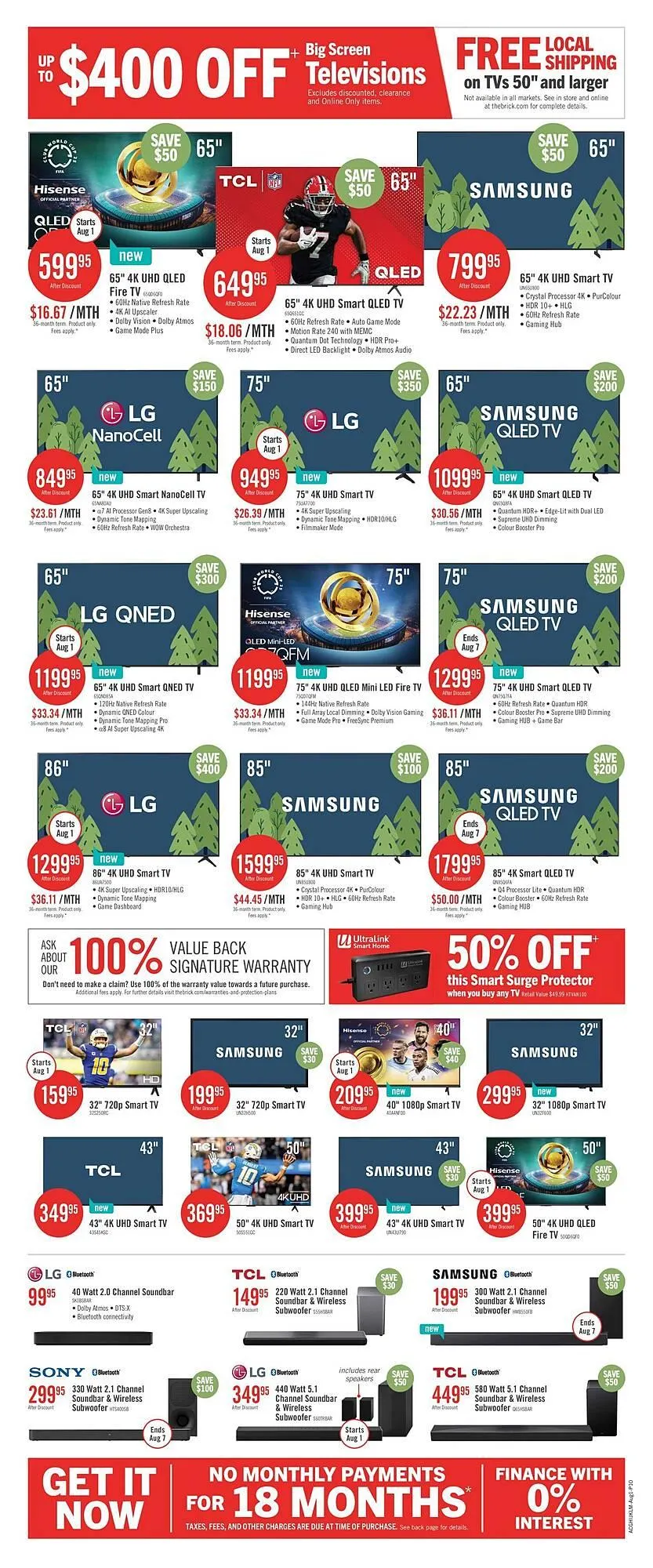 The Brick flyer from July 31 to August 4 2025 - flyer page 21