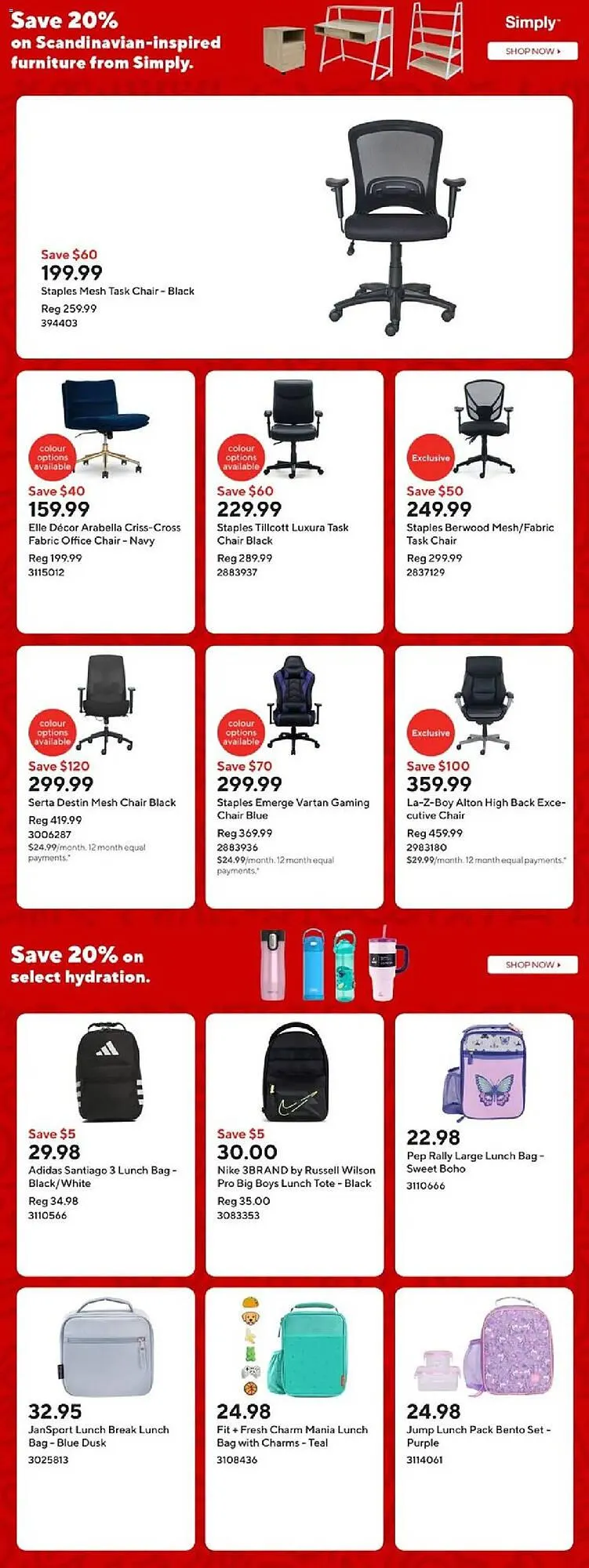 Staples flyer from July 25 to August 1 2025 - flyer page 15