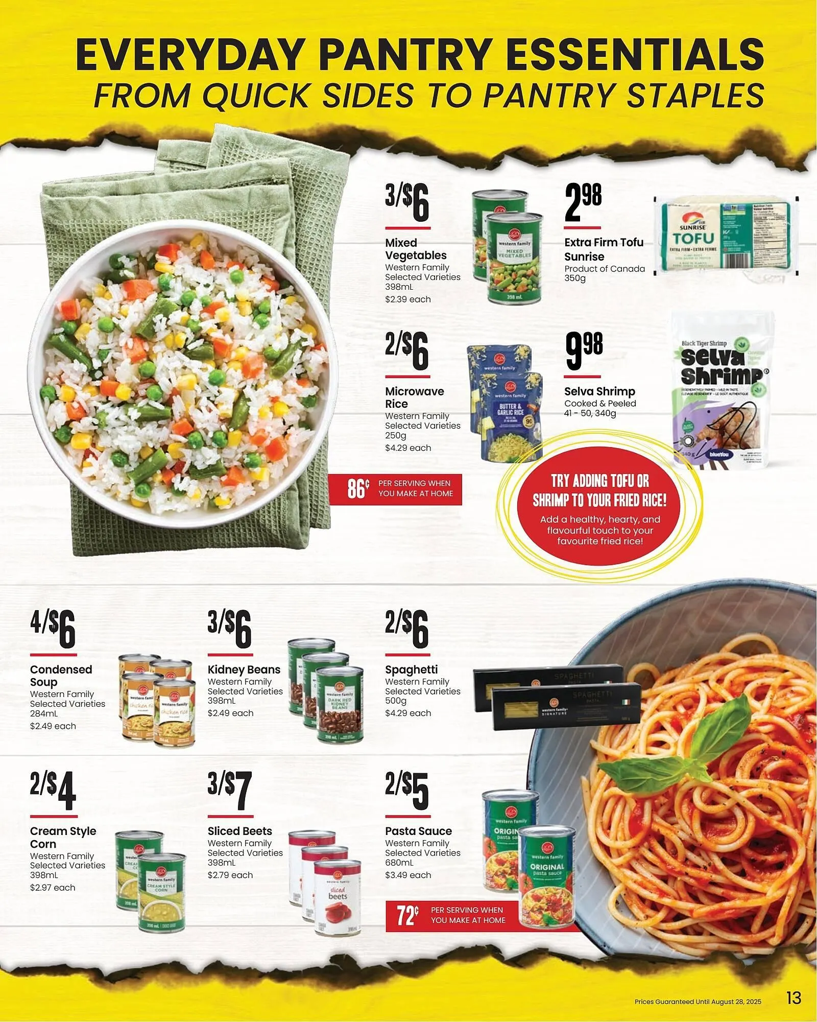 Freson Bros flyer from August 1 to August 28 2025 - flyer page 13