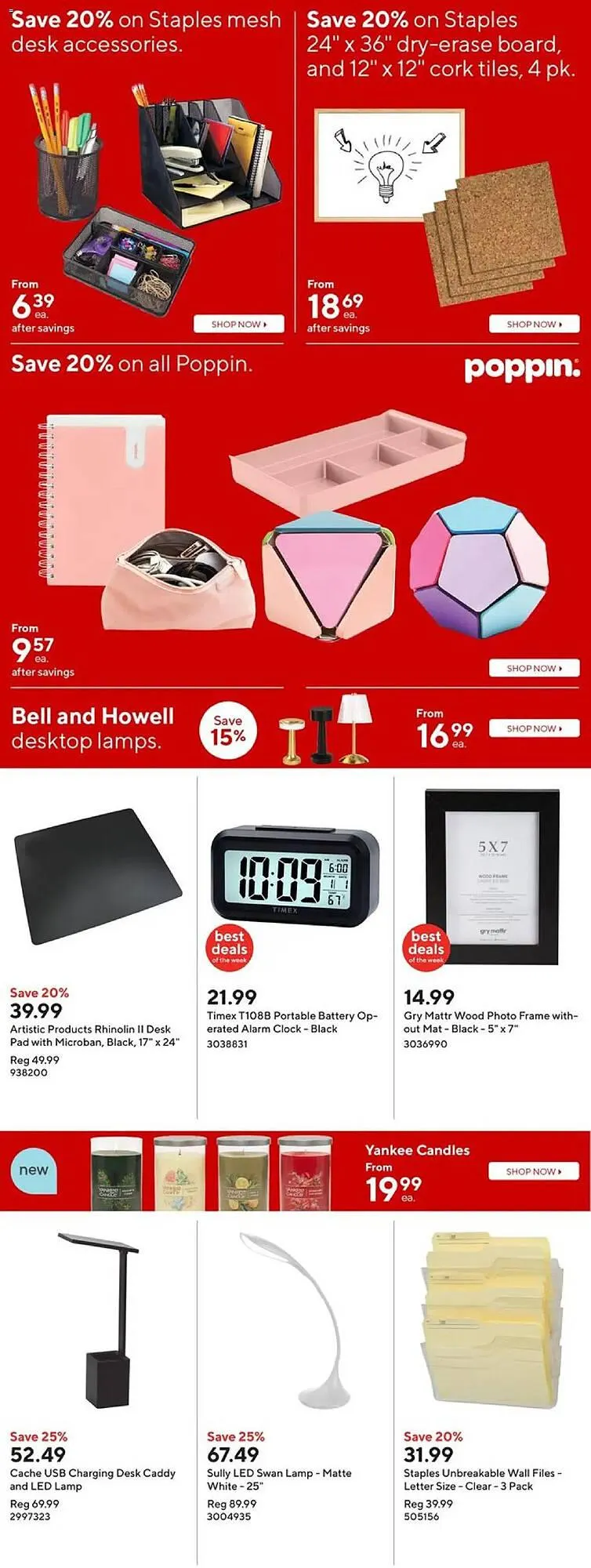 Staples flyer from January 8 to January 14 2025 - flyer page 21