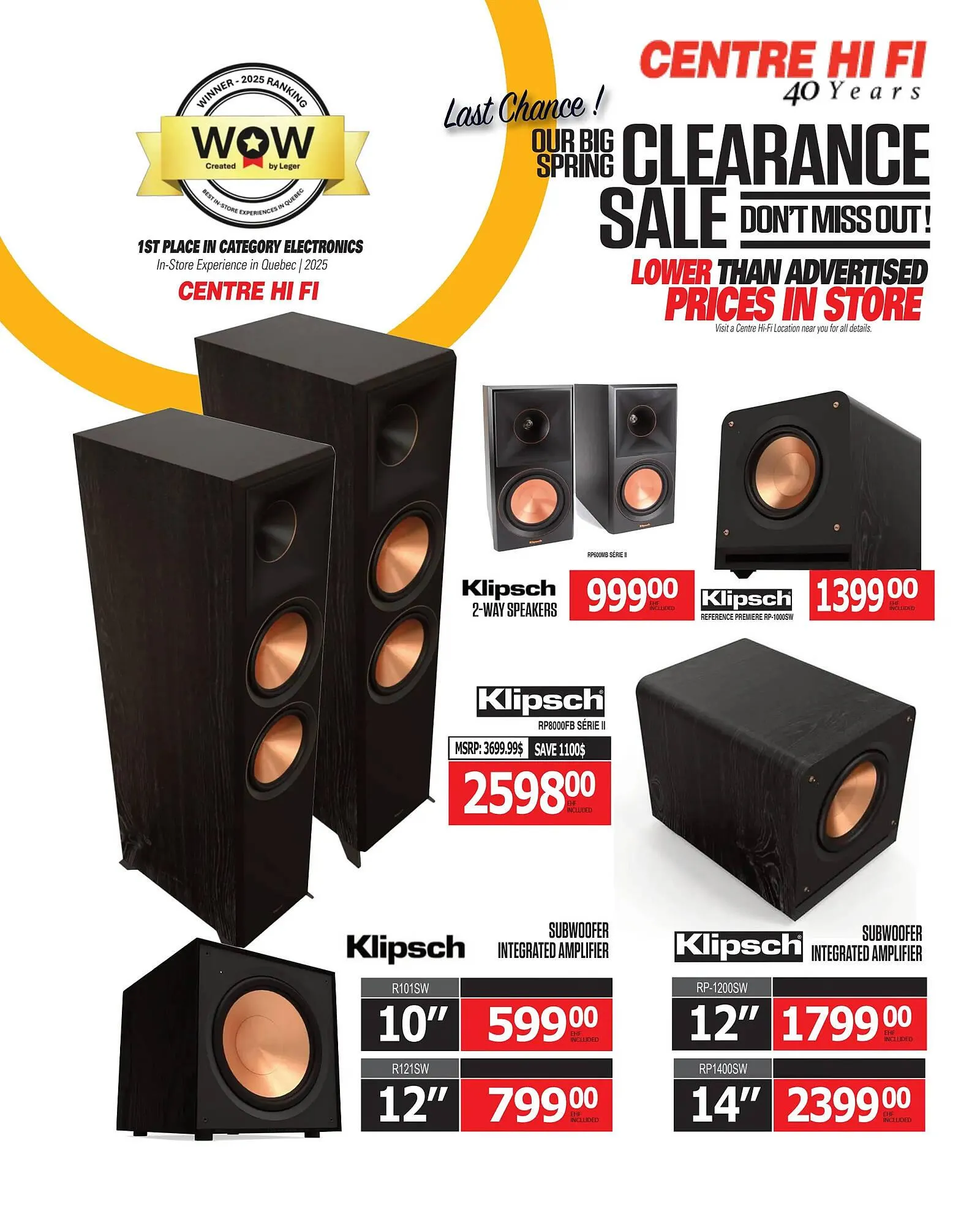 Centre Hi-Fi flyer from June 20 to June 26 2025 - flyer page 38